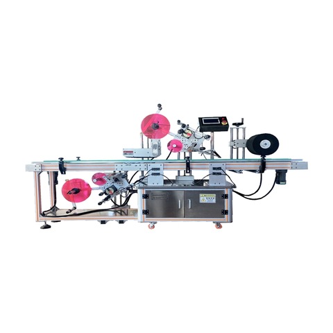 Máquina automática de rotulagem horizontal de tubos de batom 