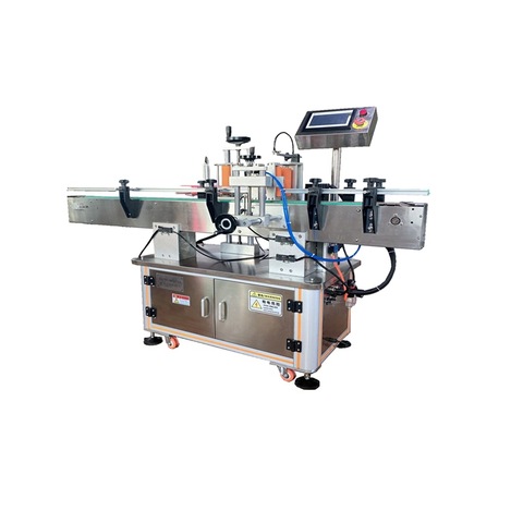 Máquina de rotulagem de etiqueta adesiva de cola quente OPP rotativa de garrafa de servo motor automática rotativa linear / máquina de rotulagem de adesivo BOPP 