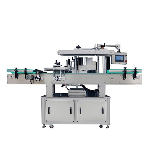 Máquina automática de rotulagem de superfície plana e superior para produtos diários 
