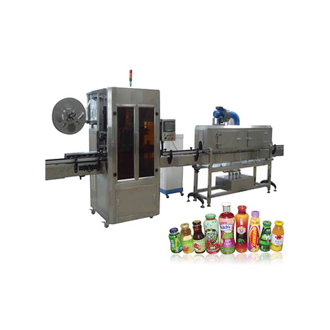 Máquina automática de rotulagem de adesivos adesivos de dupla face para garrafas de vidro / animal de estimação 