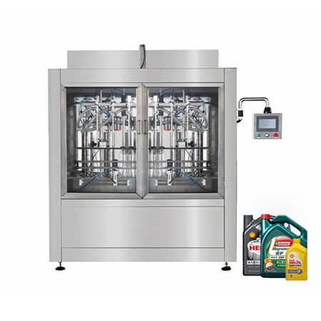 Máquina de engarrafamento automática perfeita de azeite / óleo de cozinha 