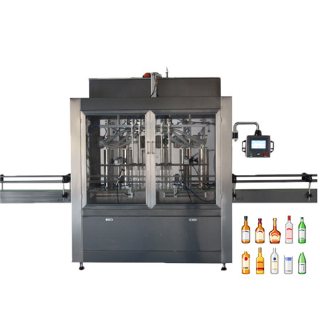 Máquina automática de tampa e enchimento de líquido de garrafa de xarope para máquinas farmacêuticas 