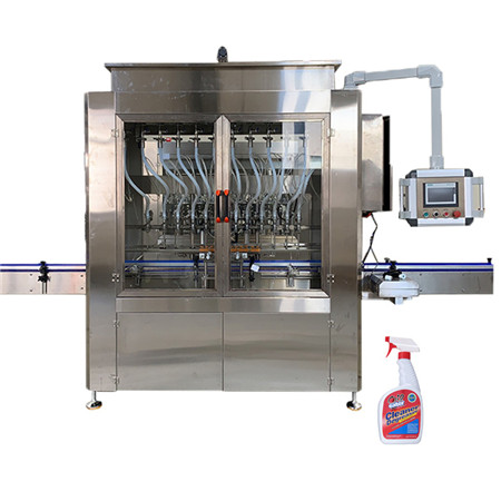 Máquina envasadora de líquidos volumétrica automática para frascos personalizados de alta qualidade 
