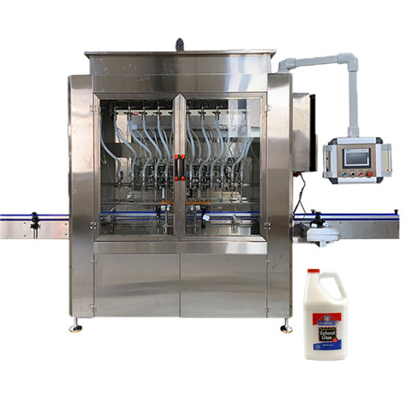 Máquina de enchimento de bomba de engrenagem automática de alta eficiência para vários tipos de pasta líquida 