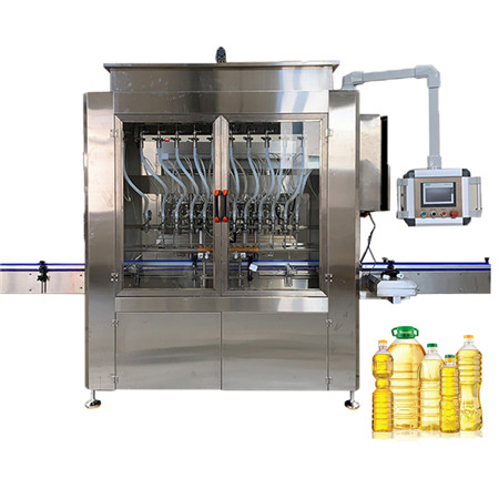 Garrafa de óleo de cozinha de girassol com mostarda comestível comestível e máquina automática de engarrafamento e tampa para linha de produção de óleo 