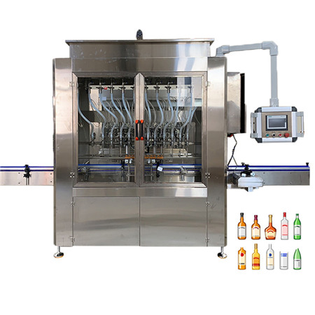 Máquina automática para encher garrafas / frascos em pó com linha de embalagem de rotulagem e selagem de lavagem 