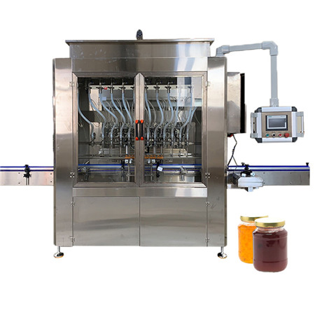 Máquina automática de enchimento e embalagem de óleo vegetal para engarrafamento de óleo vegetal 