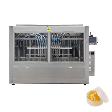 Máquina automática de enchimento de creme de água em pasta líquida Equipamento de embalagem 