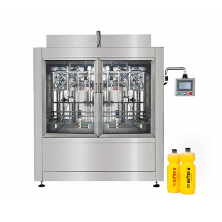 Máquina automática de enchimento de óleo de garrafa para óleo vegetal de cozinha comestível / óleo essencial de lubrificante de motor 