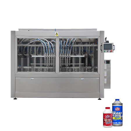 Máquina de enchimento / enchimento de líquidos semiautomática 