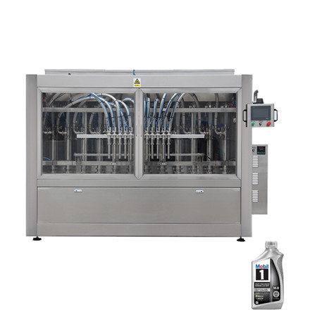 Máquina de enchimento de azeite pequena rotativa de linha reta Máquina automática de enchimento de líquido para frasco 