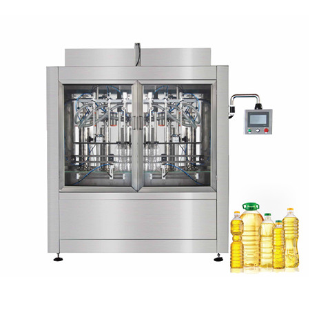 Máquina de tamponamento e enchimento de água pura mineral para garrafa digital Contral automática de 5 galões para animais de estimação 