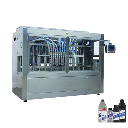 Máquina automática de enchimento e embalagem de líquido para garrafas de água com óleo de perfume 