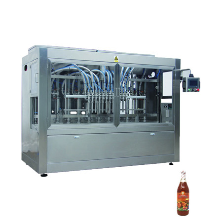 Máquina automática de enchimento de óleo de garrafa para óleo vegetal comestível 