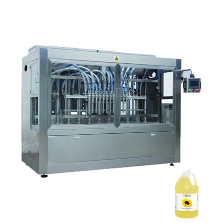 Máquina automática de tamponamento e enchimento de mel líquido viscoso para garrafas de vidro para animais de estimação 