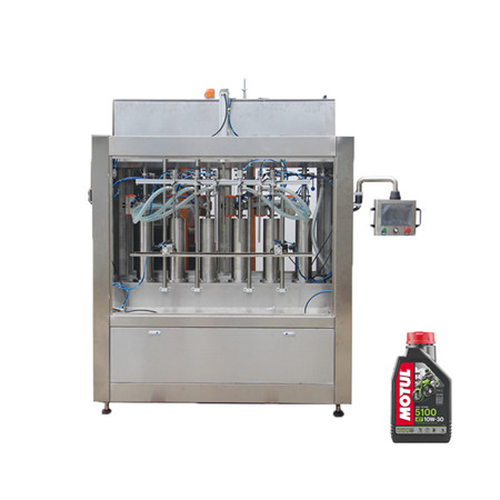 Máquina automática de enchimento de líquido viscoso para óleo de oliva Cbd de enchimento líquido viscoso engarrafado de plástico 