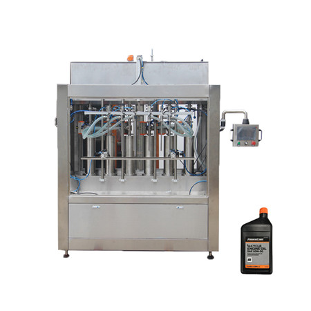 Máquina de enchimento de óleo hidráulica automática / carro / freio / lubrificante / lubrificantes 