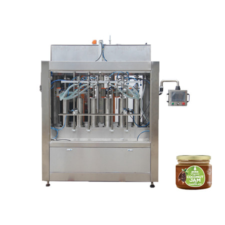 Fábrica China Água Pura Automática / Água Mineral / Garrafa de Plástico Líquido 6 Cabeças de Enchimento da Linha de Produção da Máquina Tampadora 