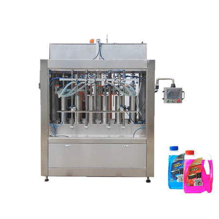 Máquina de enchimento volumétrico multifuncional de linha de enchimento automático / máquina de enchimento de garrafas / máquina de enchimento de água 