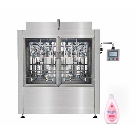 Máquina automática de enchimento de pasta de loção líquida para cosméticos e farmácias 