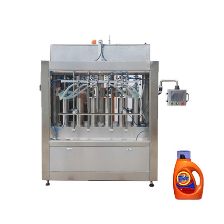 Máquina envasadora de pasta e líquido semiautomática G1wg para água e chá / suco / mel / álcool / desinfetante 