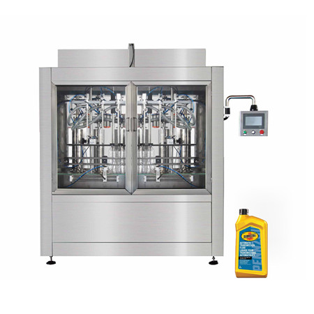 Máquina automática de enchimento de líquido viscoso para óleo de oliva Cbd de enchimento líquido viscoso engarrafado de plástico 