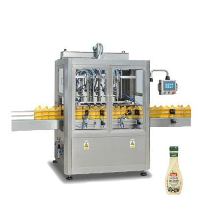 Máquina automática de enchimento de óleos industriais para garrafas pet 